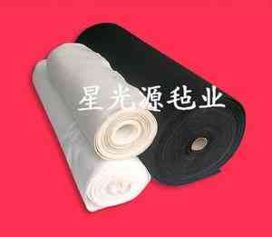 黑色化纤毡